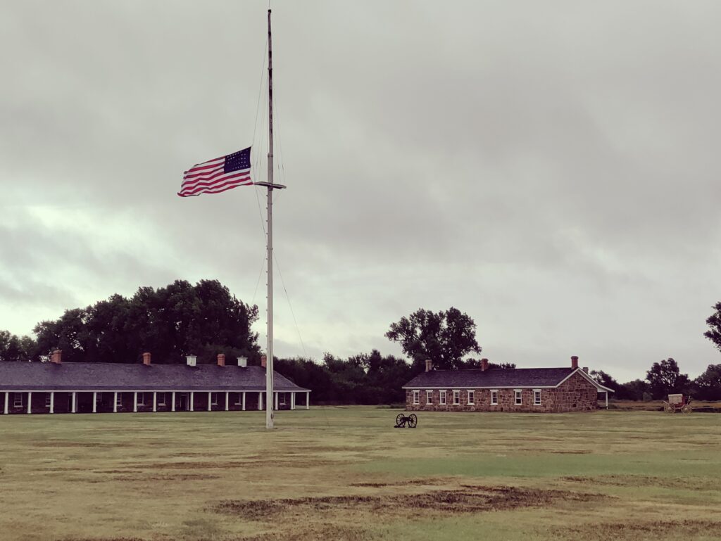 fort larned parade ground